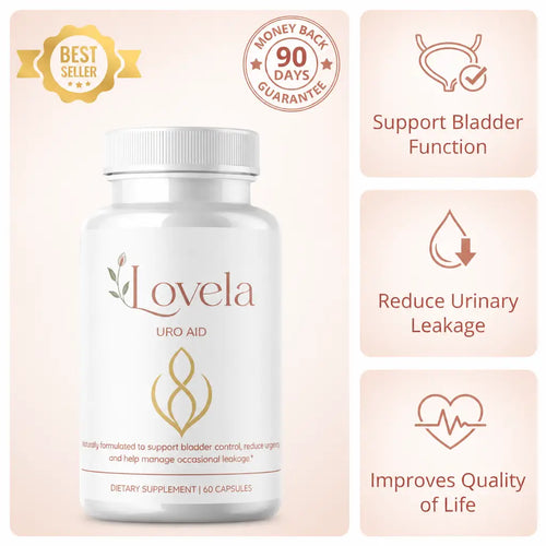 UroAid - Naturally Improves Bladder Leaks, Urgency and Nighttime Bathroom Trips