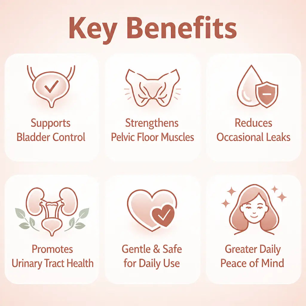 UroAid - Naturally Improves Bladder Leaks, Urgency and Nighttime Bathroom Trips